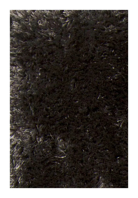 Chandra Giulia GIU-27804 Charcoal rug, texture close-up