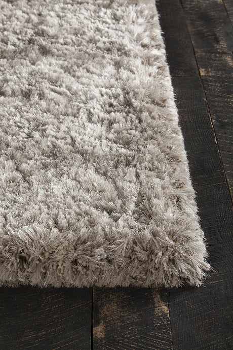 Chandra Giulia GIU-27805 Tan rug, corner detail