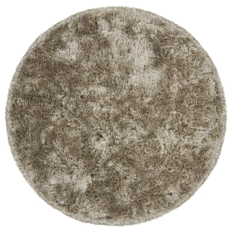 Chandra Giulia GIU-27805 Tan round rug, flat view