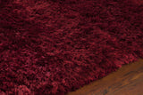 Chandra Giulia GIU-27807 Red rug, side detail view