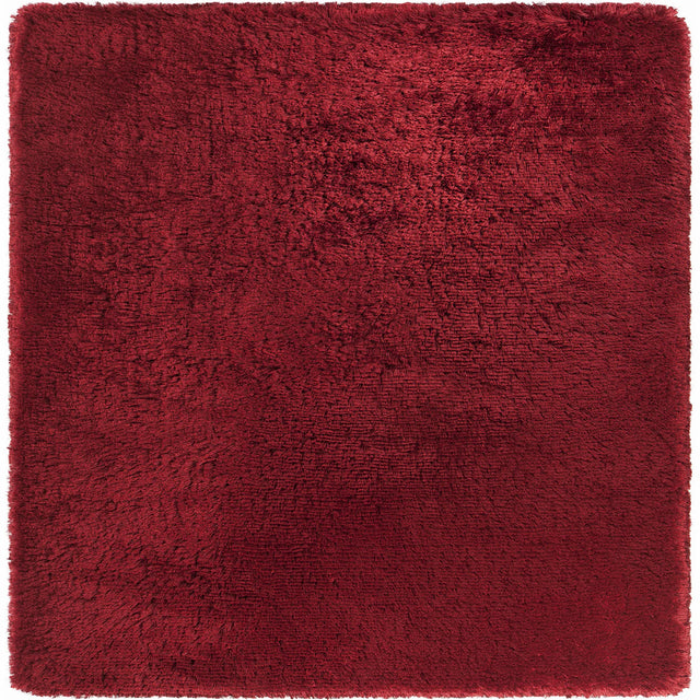 Chandra Giulia GIU-27807 Red square rug, flat view