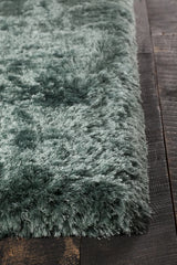 Chandra Giulia GIU-27808 Aqua Blue rug, corner detail