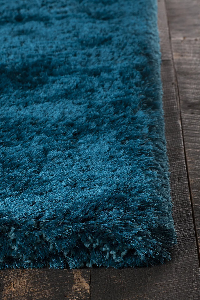 Chandra Giulia GIU-27812 Blue rug, corner detail