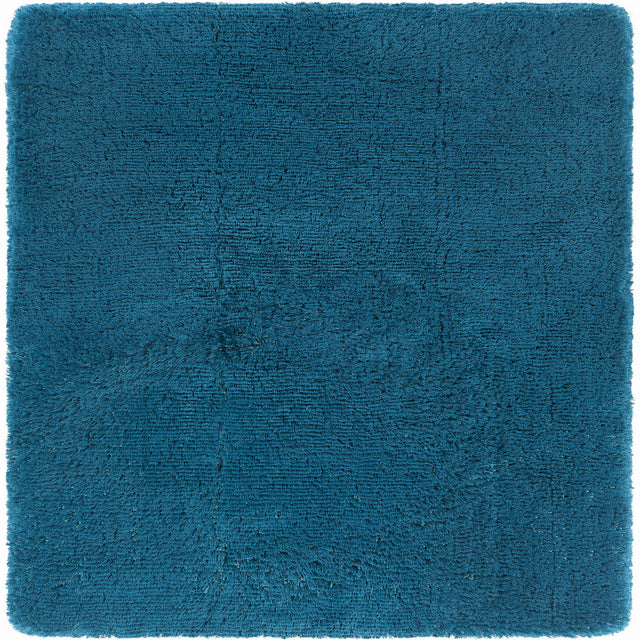 Chandra Giulia GIU-27812 Blue square rug, flat view