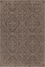 Chandra Hailee HAI-49602 Grey and Gold rug, flat view