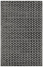Chandra Hallie HAL-45001 Charcoal rug, flat view