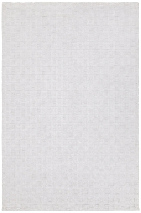 Chandra Hallie HAL-45002 White rug, flat view
