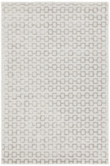 Chandra Hallie HAL-45003 Silver rug, flat view