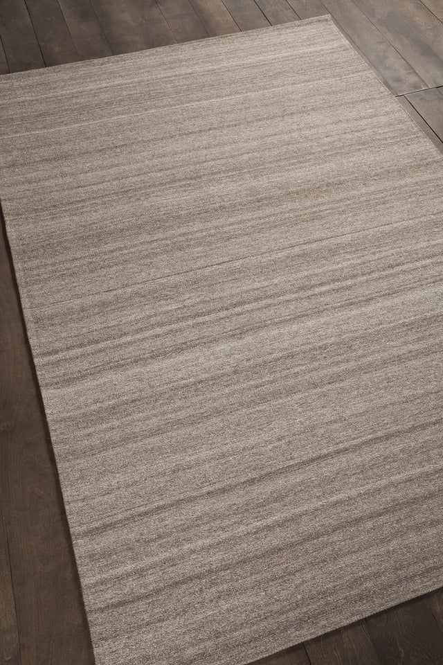 Chandra Hedonia HED-33602 Brown rug, angled side view