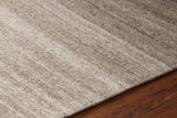 Chandra Hedonia HED-33602 Brown rug, side detail view