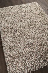 Chandra Imogen IMO-44400 Pink and White and Grey rug, angled side view