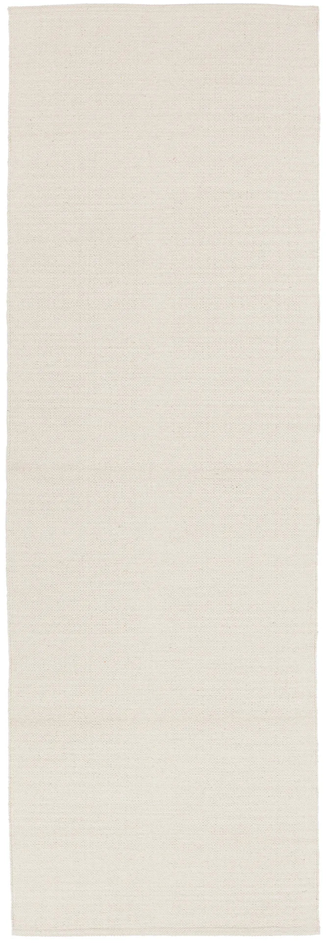 Chandra India IND-10 Ivory runner rug, flat view