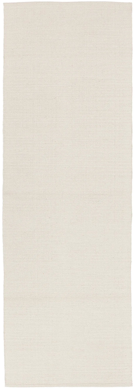 Chandra India IND-10 Ivory runner rug, flat view