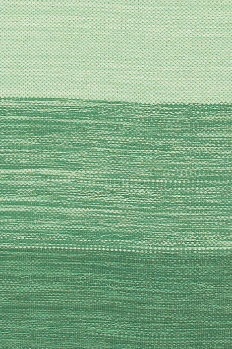 Chandra India IND-5 Green and Cream rug, texture close-up