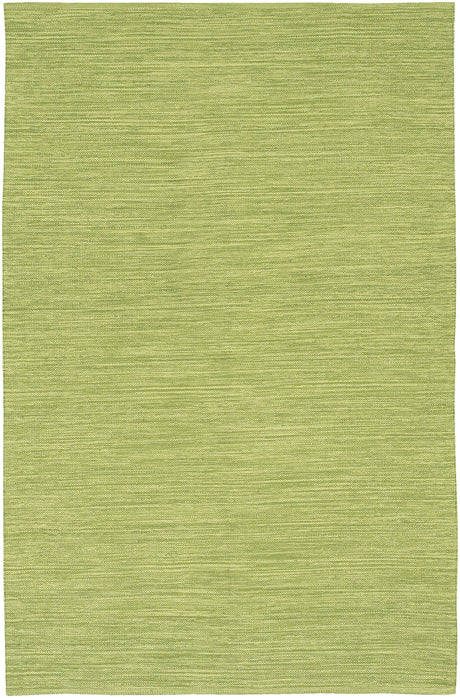 Chandra India IND-6 Green rug, flat view
