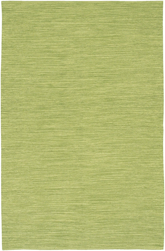 Chandra India IND-6 Green rug, flat view