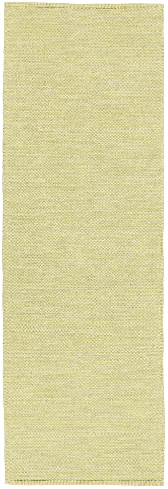 Chandra India IND-6 Green runner rug, flat view