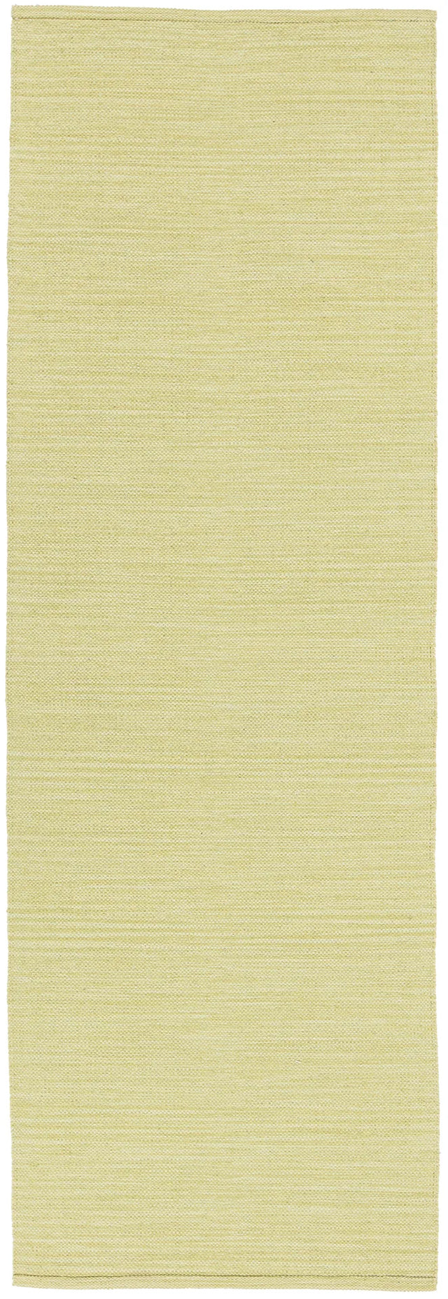Chandra India IND-6 Green runner rug, flat view