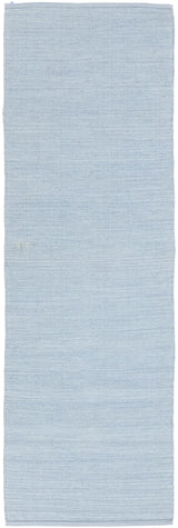 Chandra India IND-7 Blue runner rug, flat view