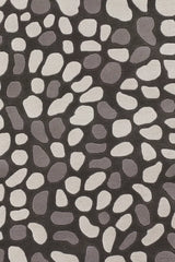 Chandra Inhabit INH-21618 Charcoal and Grey and White rug, texture close-up