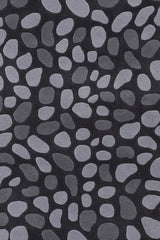 Chandra Inhabit INH-21619 Charcoal and Grey rug, texture close-up