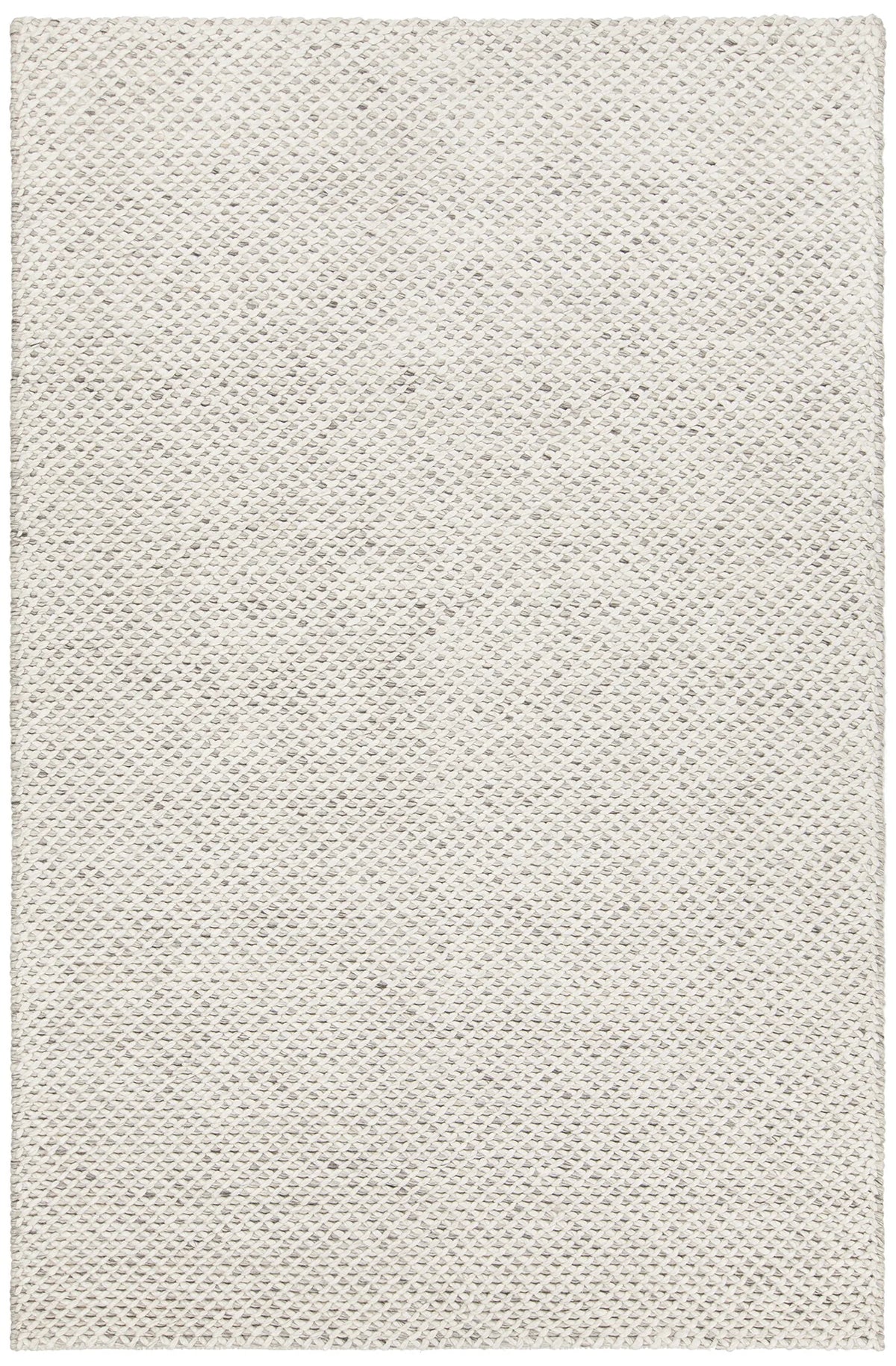 Chandra Ira IRA-44501 White rug, flat view