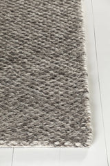 Chandra Ira IRA-44502 Dark Grey rug, corner detail