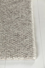Chandra Ira IRA-44503 Grey rug, corner detail