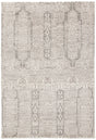 Chandra Isla ISL-44200 Grey and White rug, flat view