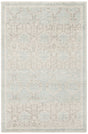 Chandra Isla ISL-44202 White and Blue and Grey rug, flat view
