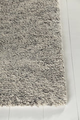 Chandra Izzie IZZ-45300 White and Grey rug, corner detail