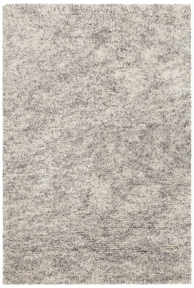 Chandra Izzie IZZ-45300 White and Grey rug, flat view