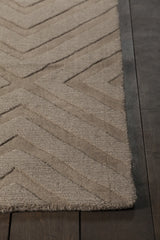 Chandra Jaipur JAI-18900 Tan rug, corner detail