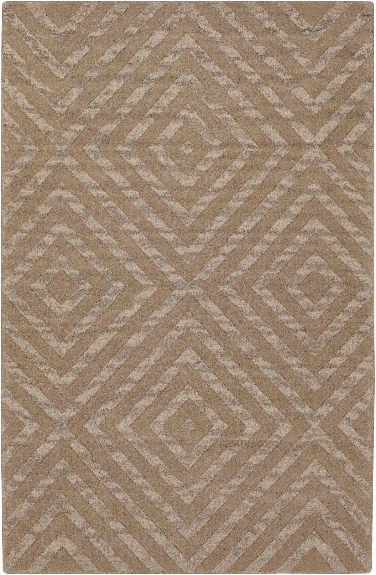 Chandra Jaipur JAI-18900 Tan rug, flat view