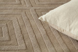 Chandra Jaipur JAI-18900 Tan rug, texture close-up