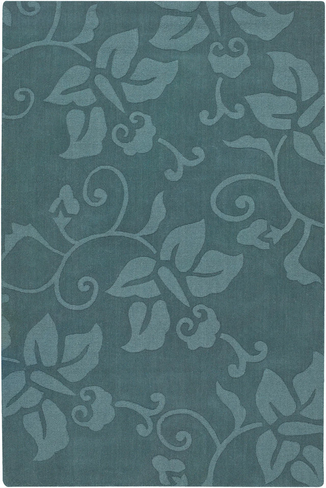 Chandra Jaipur JAI-18901 Blue rug, flat view