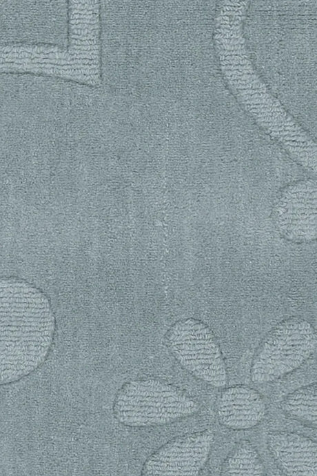 Chandra Jaipur JAI-18903 Blue rug, texture close-up