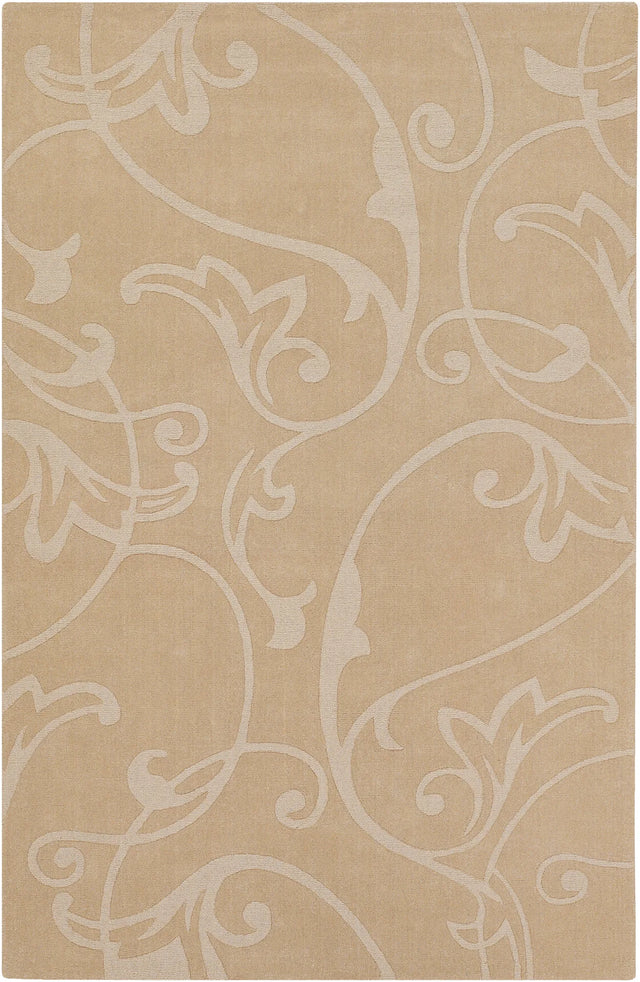 Chandra Jaipur JAI-18905 Beige rug, flat view