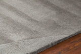Chandra Jaipur JAI-18909 Grey rug, side detail view