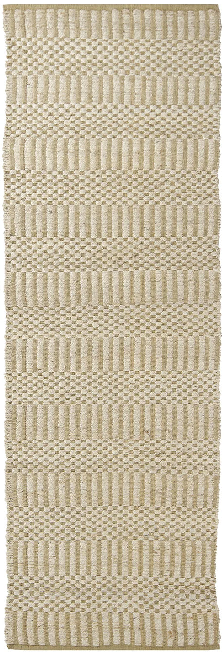 Chandra Jazz JAZ-17000 Natural runner rug, flat view