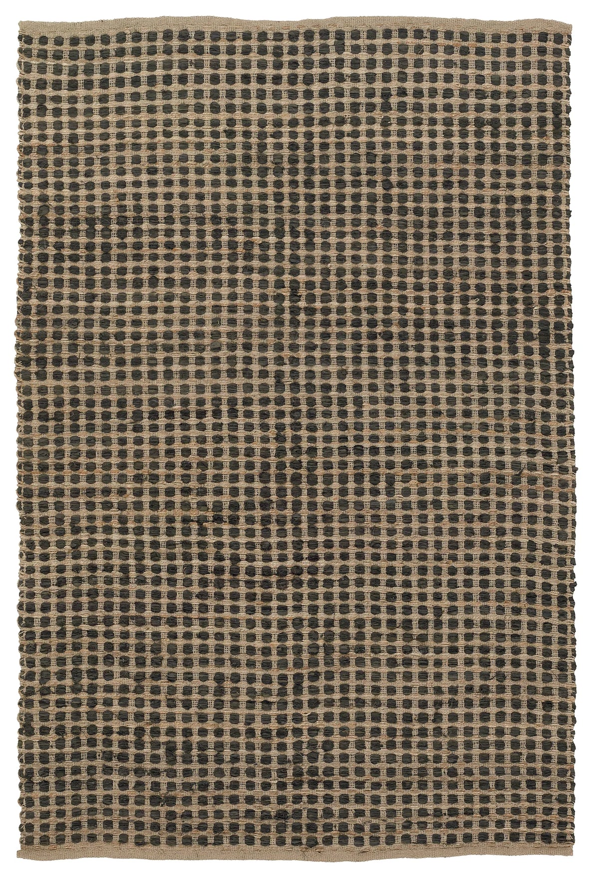 Chandra Jazz JAZ-17003 Tan and Black rug, flat view
