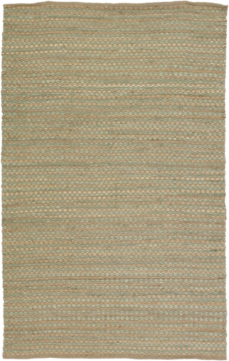 Chandra Jazz JAZ-17004 Tan and Green rug, flat view