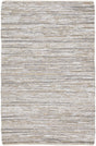 Chandra Jazz JAZ-17005 Silver and Grey and Tan rug, flat view