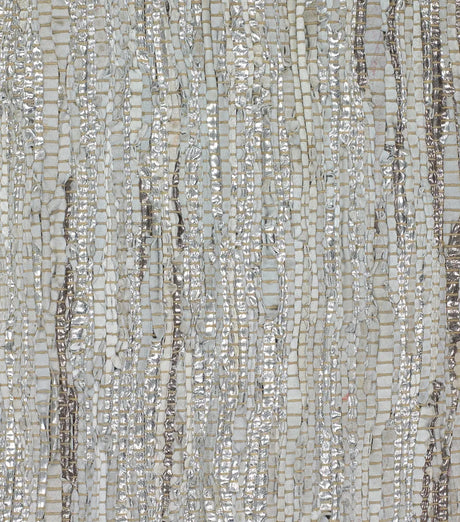 Chandra Jazz JAZ-17005 Silver and Grey and Tan rug, texture close-up
