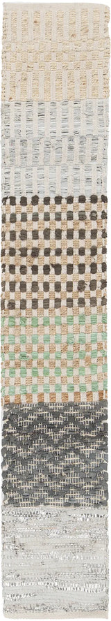 Chandra Jazz sample color blanket, Silver and Grey and Tan