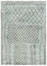 Chandra Jeri JER-44301 Blue and Grey rug, flat view