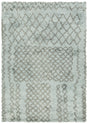 Chandra Jeri JER-44301 Blue and Grey rug, flat view