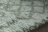 Chandra Jeri JER-44301 Blue and Grey rug, side detail view