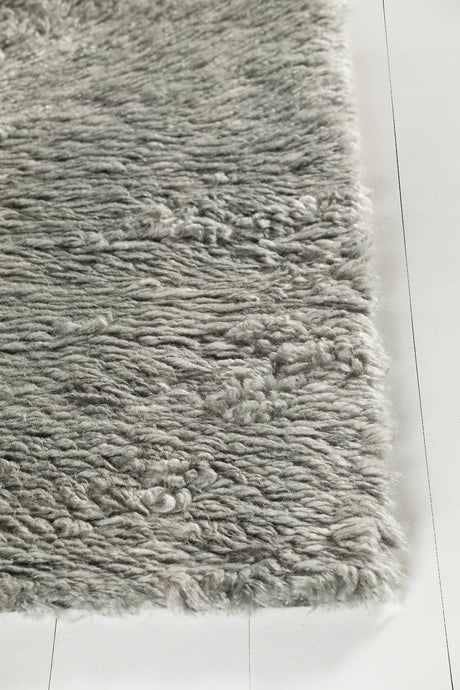 Chandra Jeri JER-44302 Grey rug, corner detail