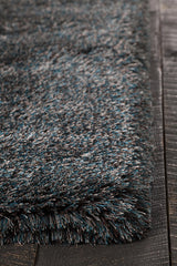 Chandra Joni JON-39300 Blue and Brown rug, corner detail